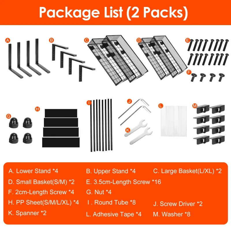 2pcs under sink organizer – 2 tier pull out cabinet storage rack with adjustable height mesh baskets 2pcs under sink organizer – 2 tier pull out cabinet storage rack with adjustable height mesh baskets